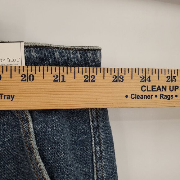 Judy Blue High Waist Jogger Jeans Denim Pants Women Size Plus 24W NWT Dark Wash - Picture 15 of 16
